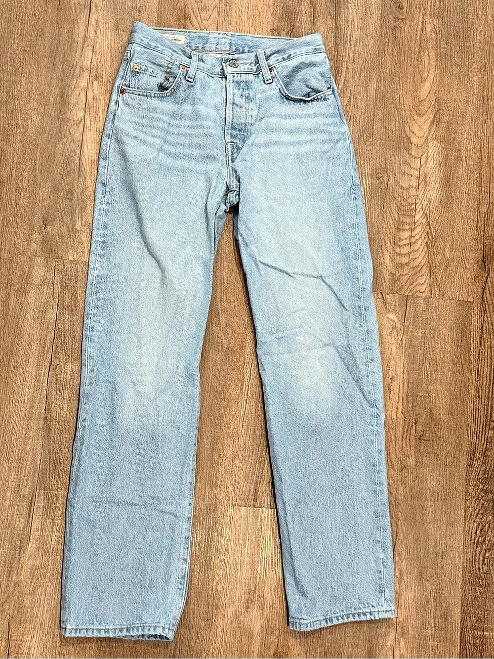 Levi's 501 Straight Leg Jeans in Blue Waist 24